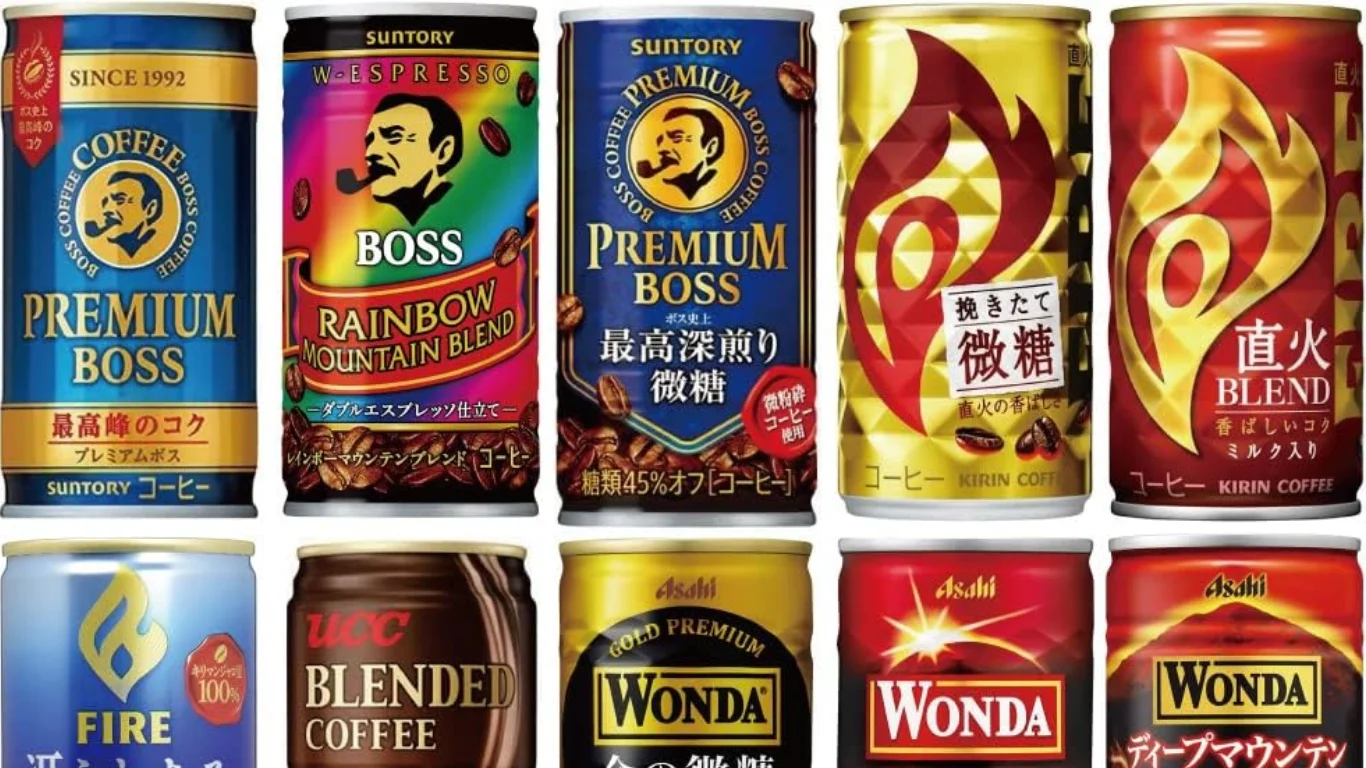 缶コーヒーと自販機文化