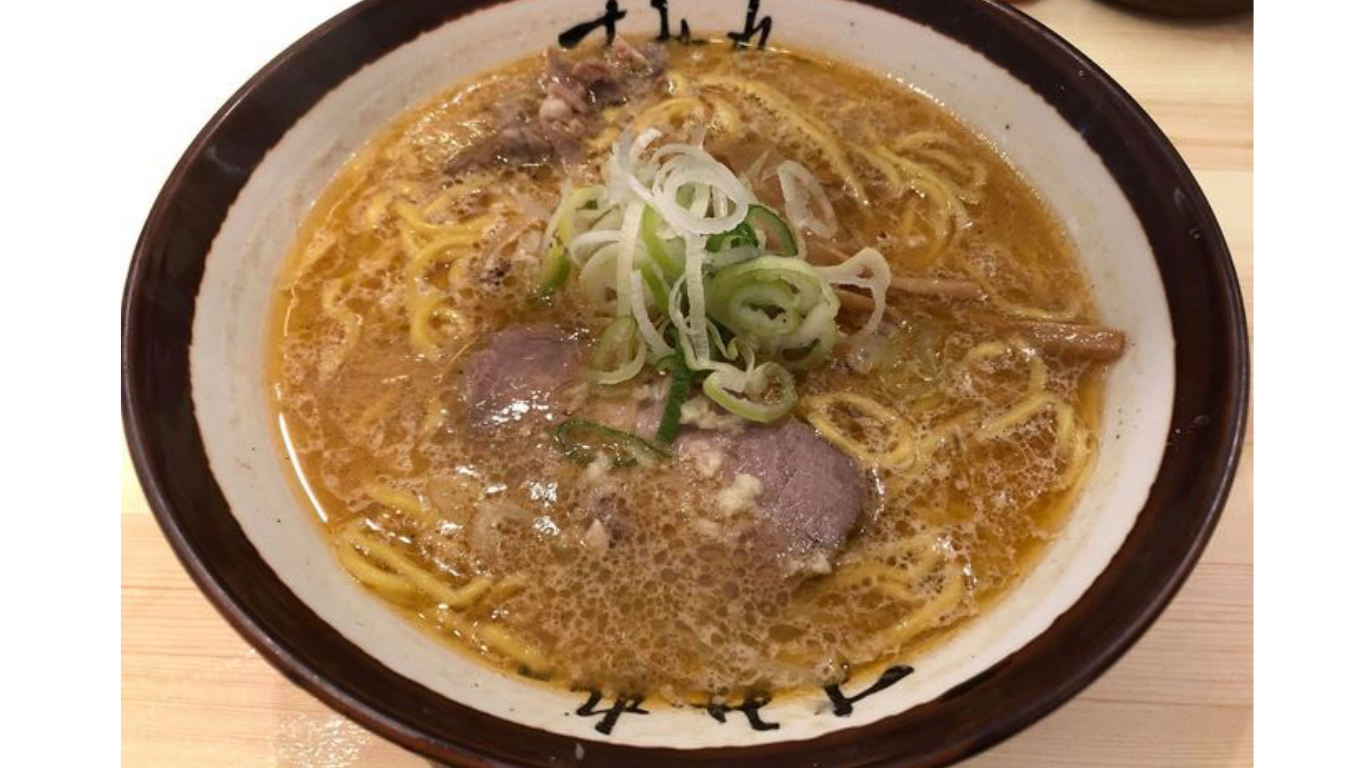すみれと純連の味噌ラーメン