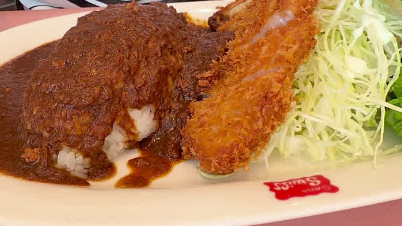 銀座スイスのカツカレー