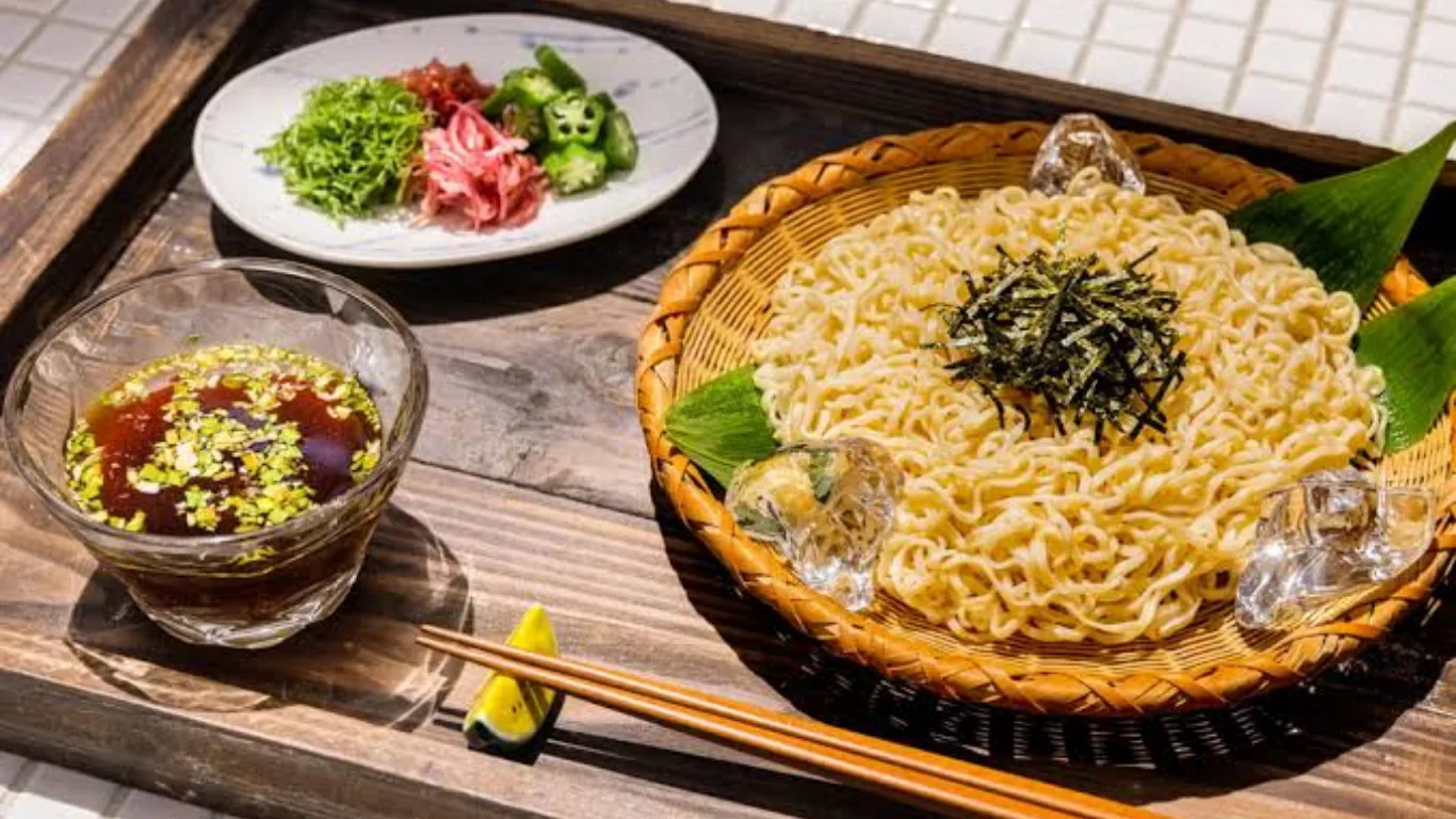 ざるラーメン